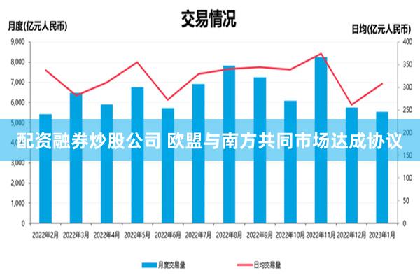 配资融券炒股公司 欧盟与南方共同市场达成协议