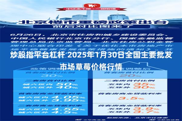 炒股指平台杠杆 2025年1月30日全国主要批发市场草莓价格行情